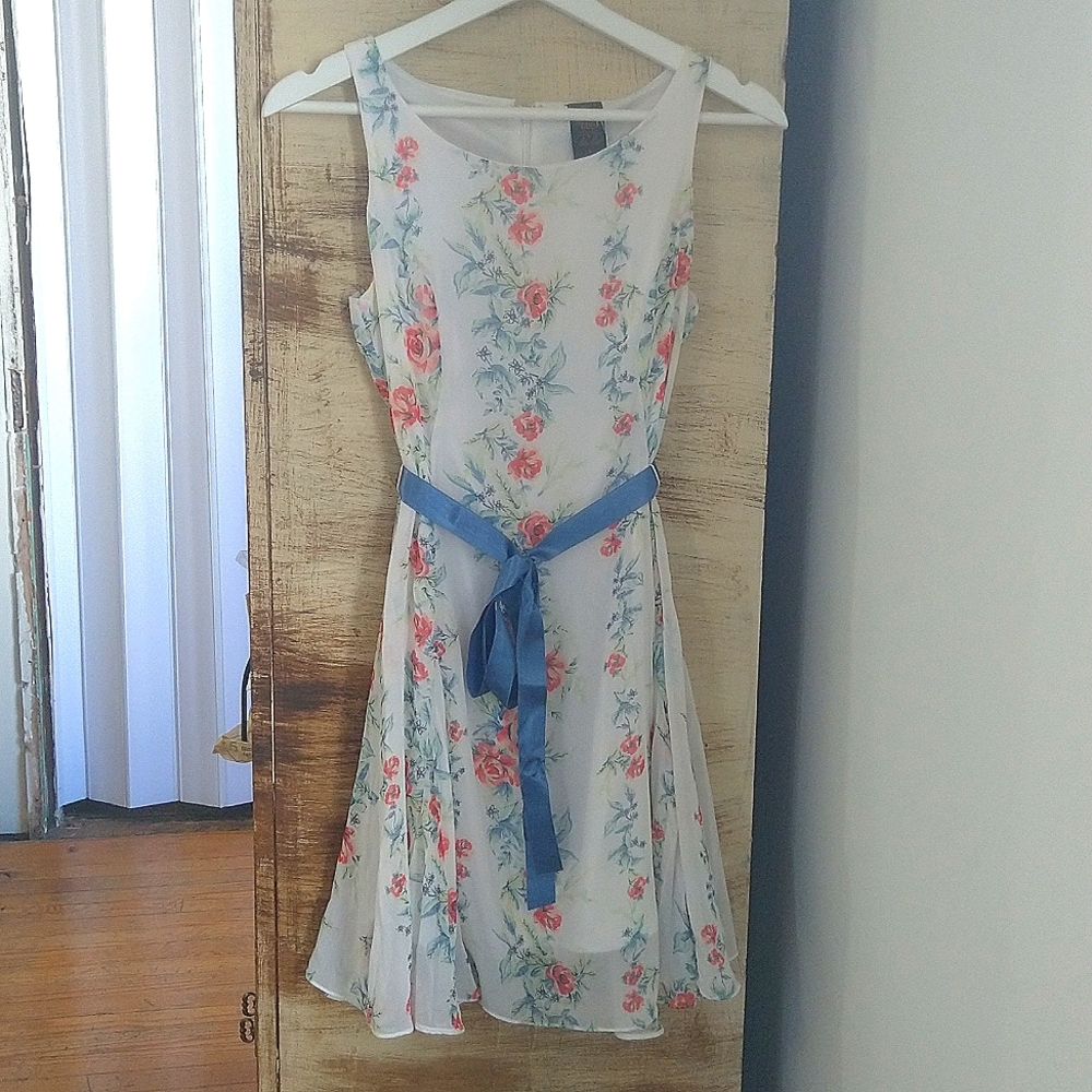 Disney Special Occasion Floral Mini Dress